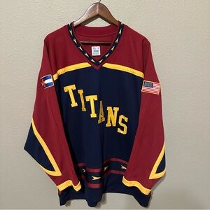 CCM Men’s Titans Stitched Hockey Jersey